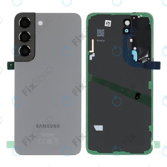 Капак на батерията за Samsung S22 S901B, GH82-27434E, Graphite, Genuine Service Pack