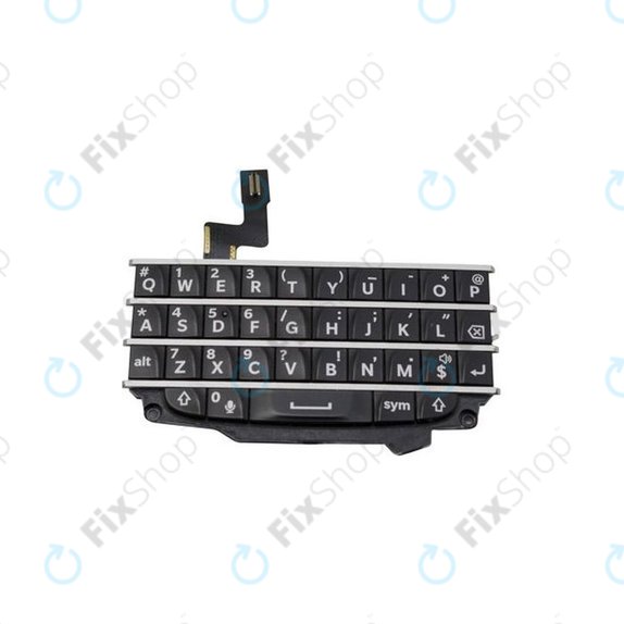 Клавиатура за Blackberry Q10, черен, Black