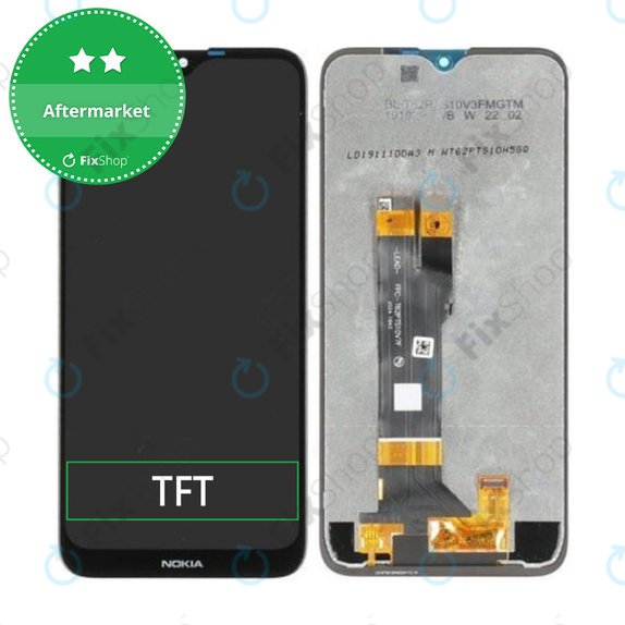 дисплей за Nokia 2.3, Тъчскрийн без рамка, TFT