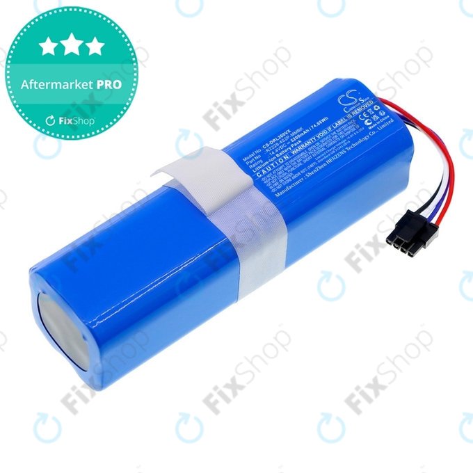 Батерия за Xiaomi Dreame Bot L10s Ultra Gen2, 5200mAh, Li-Ion, 14.4V, P2150-4S2P-KLYEV, R2228-4S2P-MMBK, HQ