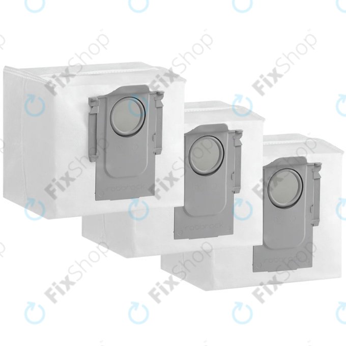 Торбичка за прах, 3 бр. за Roborock Qrevo MaxV, Pro, Plus, S