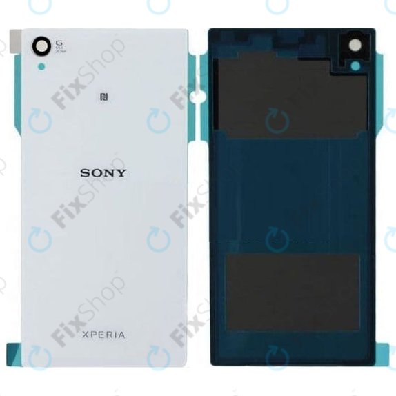 Капак на батерията без NFC антена за Sony Xperia Z1 L39H, бял, White