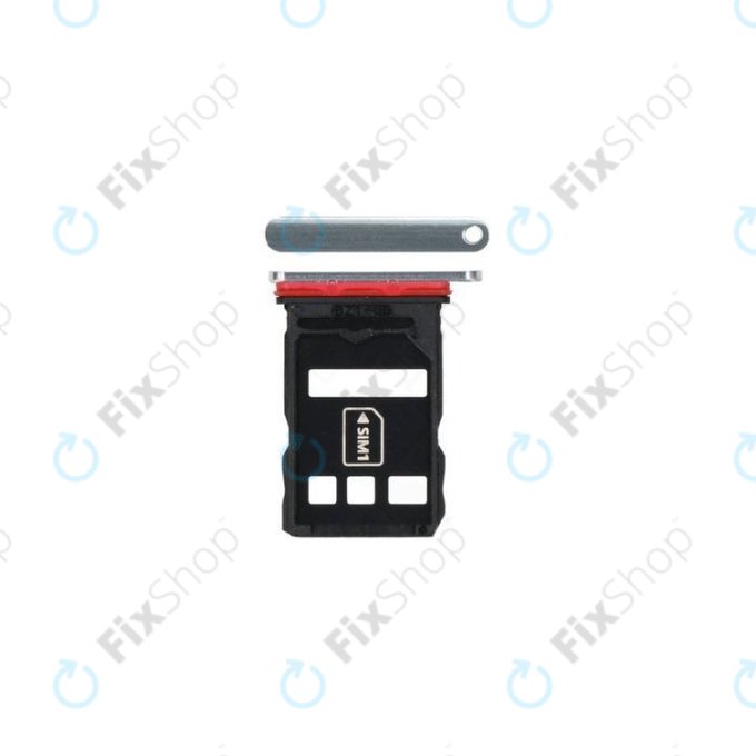 SIM държач за Huawei P40, 51661QTP, Ice White, Genuine Service Pack