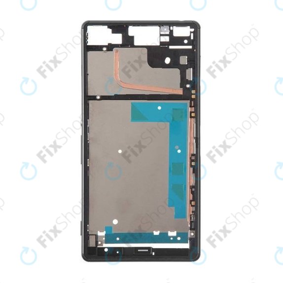 Средна рамка за Sony Xperia Z3 D6603, черен, Black