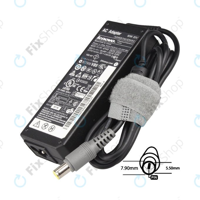 Захранващ адаптер за Lenovo, 77011015, 90W, 20V, Genuine Service Pack