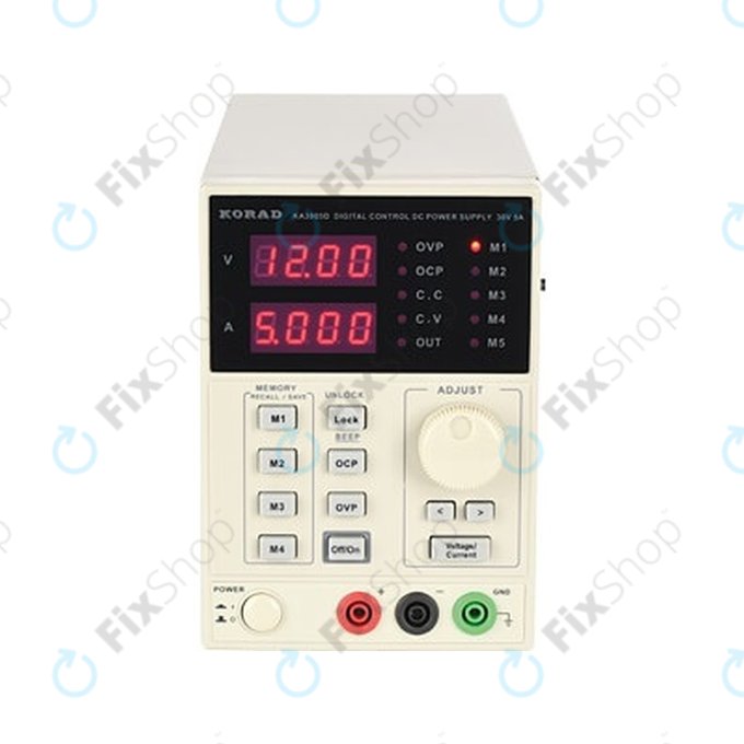 Регулируемо DC захранване (0-30V, 0-5A), Korad KA3005D