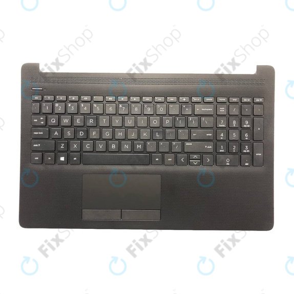 Капак C + клавиатура за HP 15-db, UA, 77034787, палмрест, Genuine Service Pack