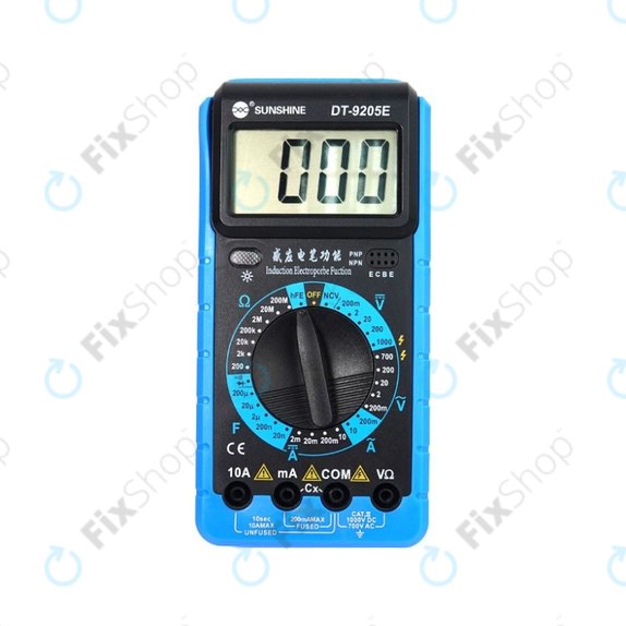 Дигитален мултицет, Sunshine DT-9205E