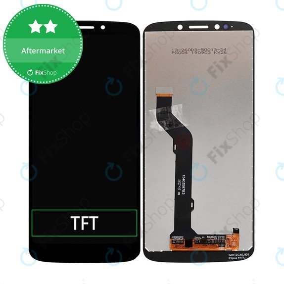дисплей за Motorola Moto E5 Plus XT1924, Тъчскрийн без рамка, златен, Gold, TFT