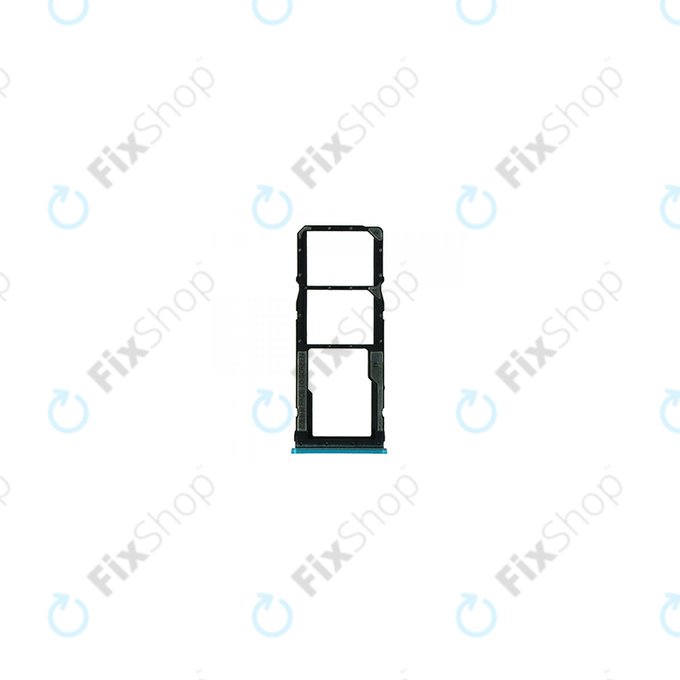 SIM/SD държач за Xiaomi Redmi 9, Ocean Green