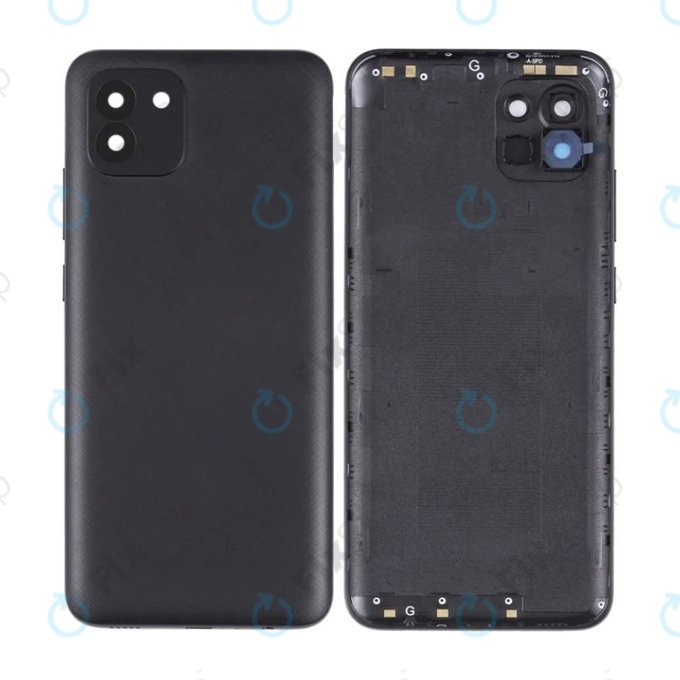 Капак на батерията за Samsung A03 A035G, черен, Black
