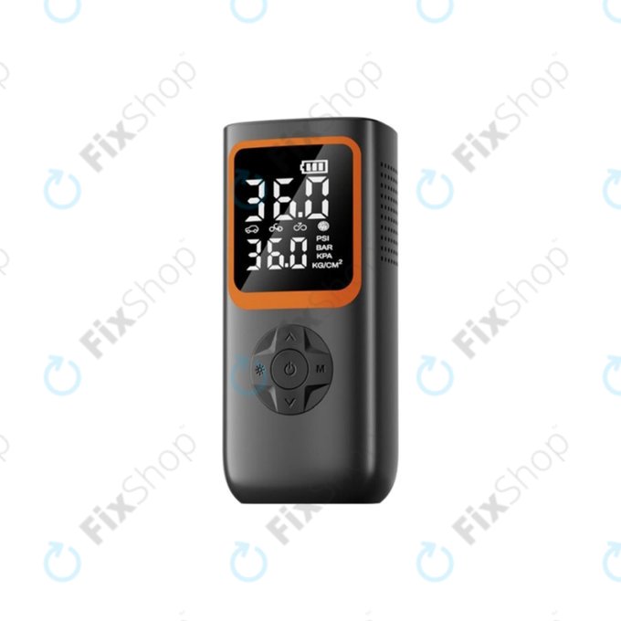 Преносим електрически въздушен компресор с аксесоари (11.1V, 2000mAh)