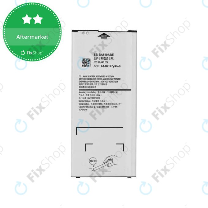 Батерия за Samsung A5 A510F (2016), EB-BA510ABE, 2900mAh