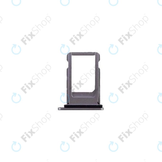 SIM държач за iPhone 8, SE (2020), SE (2022), Space Gray, черен, Black
