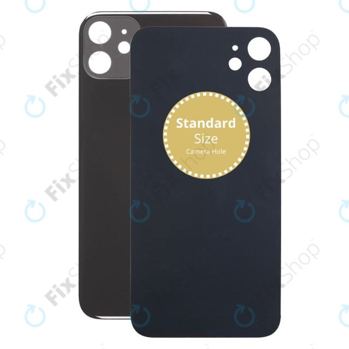 задния капак за iPhone 11, черен, Black