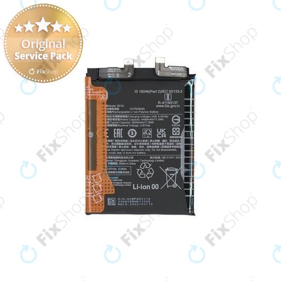 Батерия за Xiaomi 12 Pro 2201122C 2201122G, BP45, 4600mAh - 460200009A1G, Genuine Service Pack