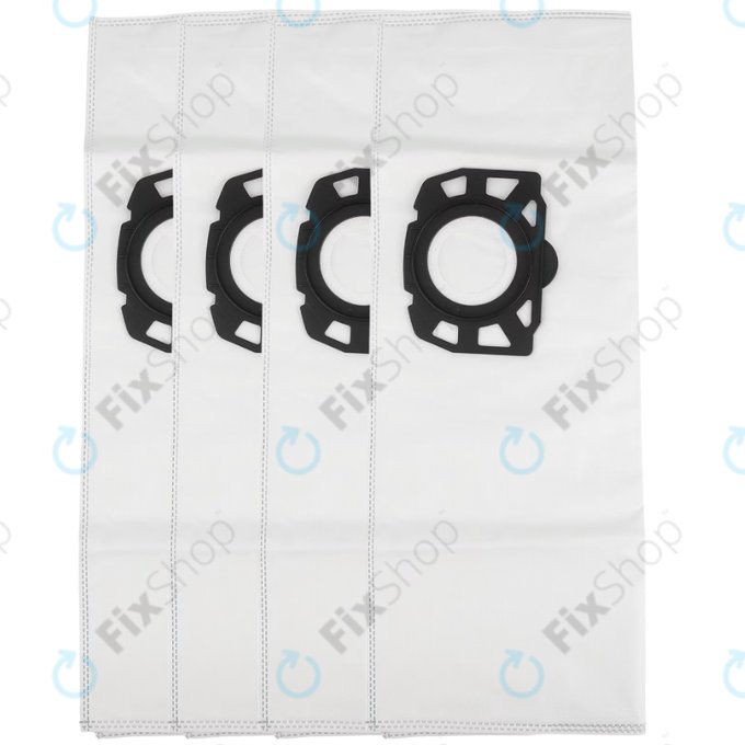 Торбичка за прах, 4 бр. за Kärcher WD 2, WD 2 Plus, WD 3