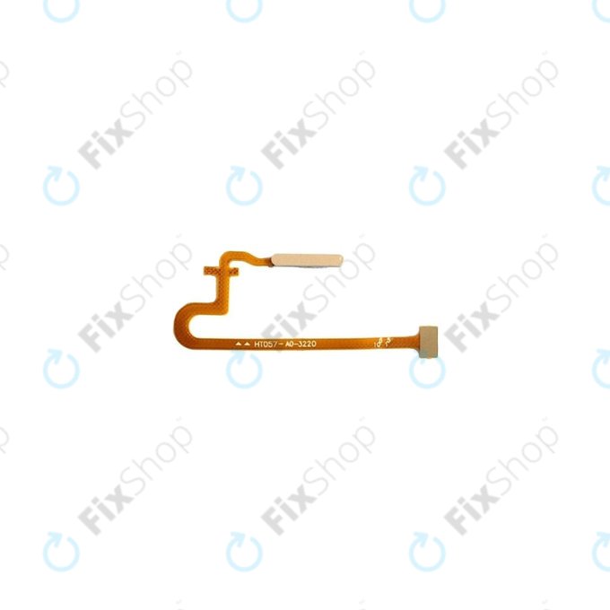 Сензор за пръстов отпечатък с гъвкав кабел за Realme C53 RMX3760, Champion Gold