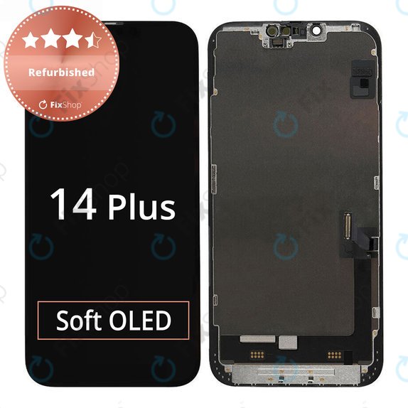 Дисплей за iPhone 14 Plus, Тъчскрийн с рамка, Refurbished