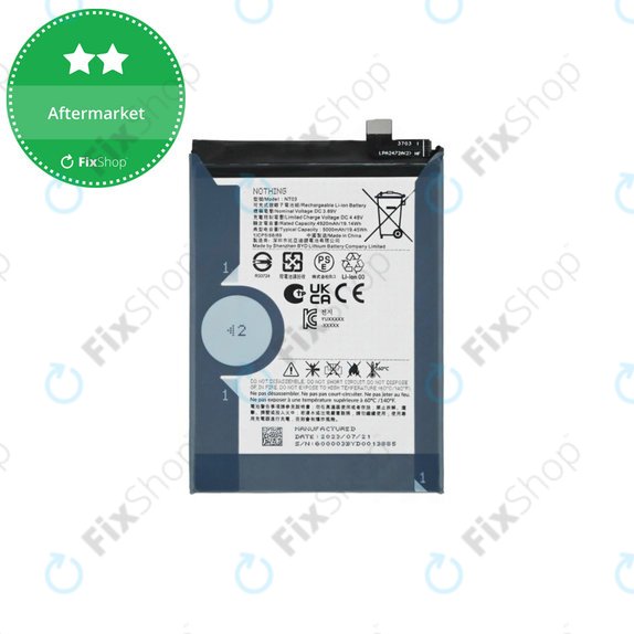 Батерия за Nothing CMF Phone 1, Phone (2a) Plus, 5000mAh