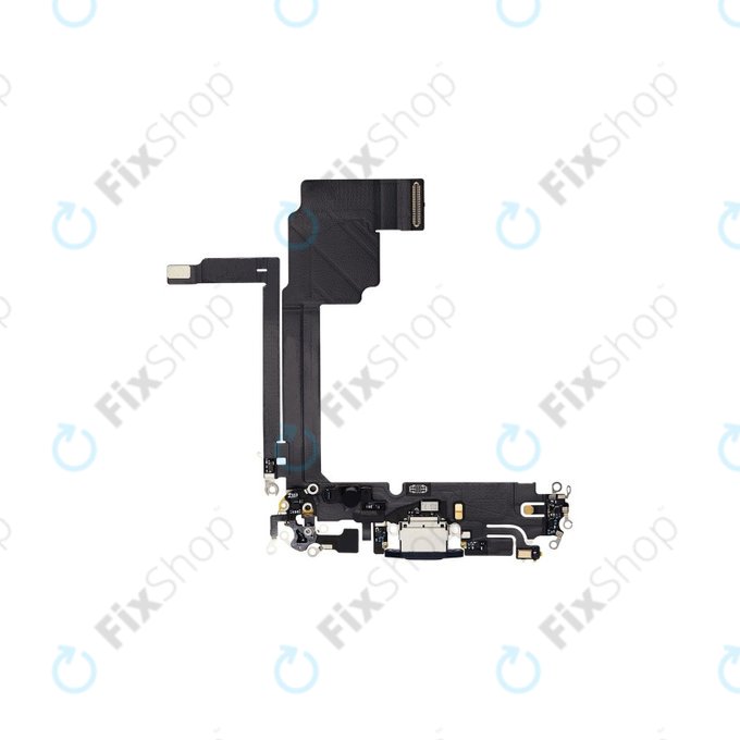 Конектор за зареждане с гъвкав кабел за iPhone 15 Pro Max, Blue Titanium