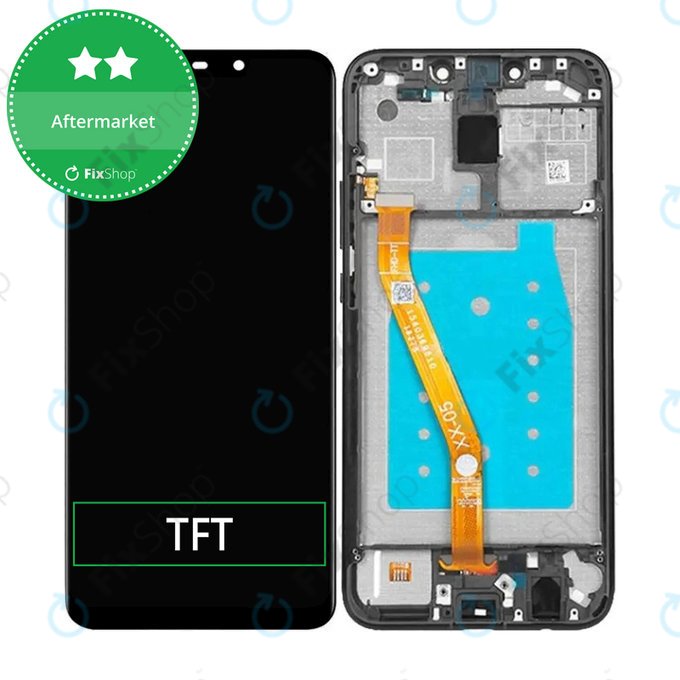 дисплей за Huawei Mate 20 Lite, Тъчскрийн и рамка, Sapphire Blue, TFT