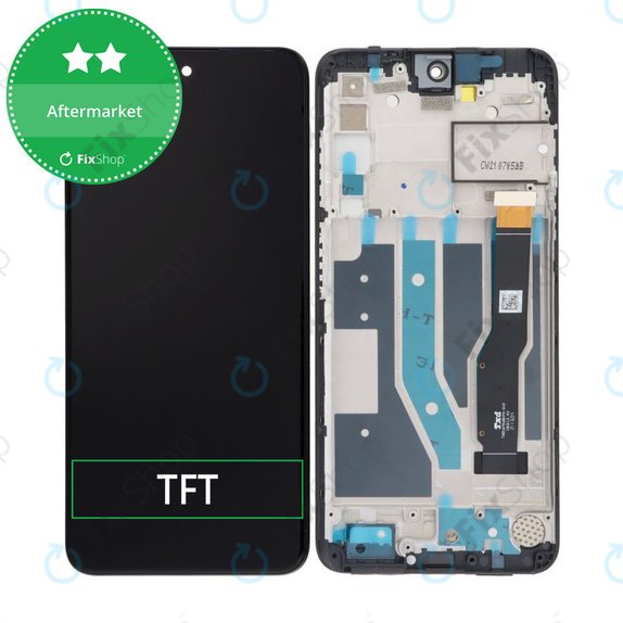 дисплей за TCL 20L T774B T774H, Тъчскрийн и рамка, TFT