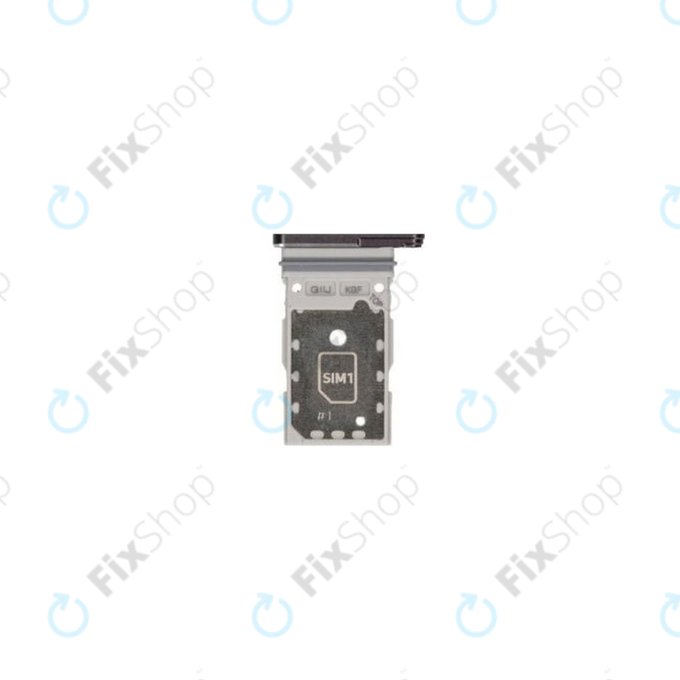 SIM държач за Samsung S21 FE G990B, GH98-46790A, сив, Gray, Genuine Service Pack