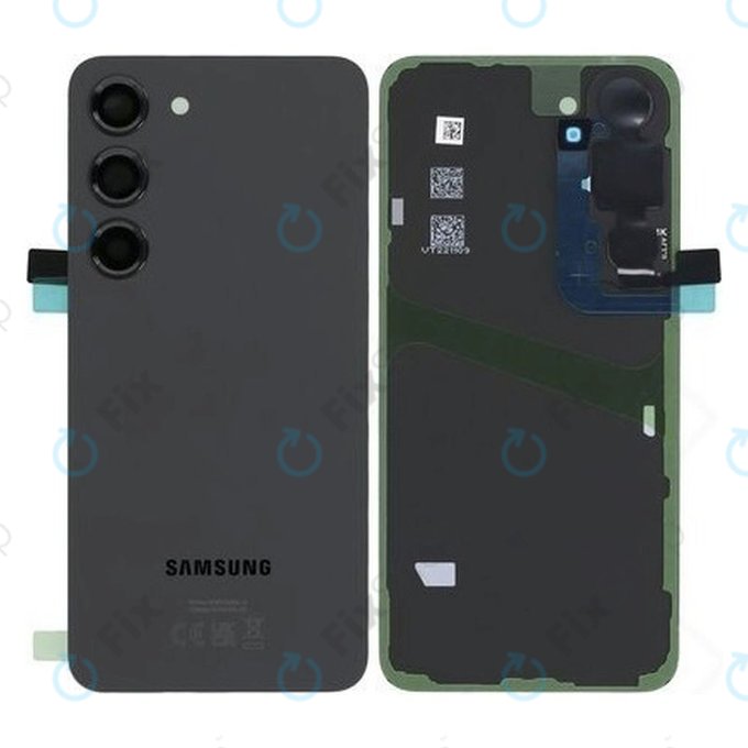 Капак на батерията за Samsung S23 S911B, GH82-30393A, Phantom Black, Genuine Service Pack
