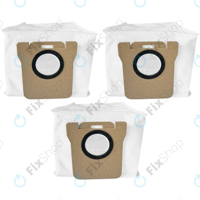 Торбичка за прах, 3 бр. за Xiaomi Dreame-series, Mi Robot Vacuum Mop X10, X10+, Mijia Omni-series