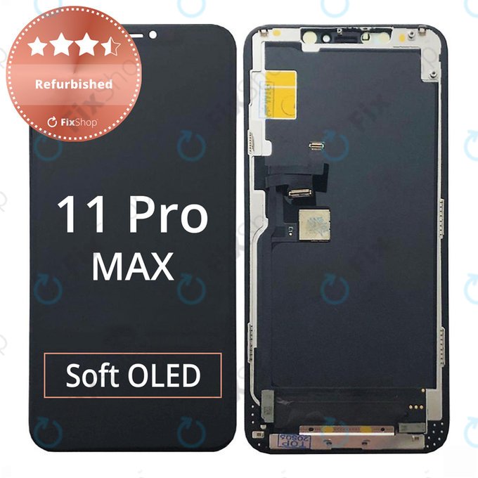 Дисплей за iPhone 11 Pro Max, Тъчскрийн с рамка, Refurbished