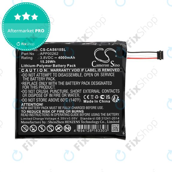 Батерия за CAT S61, 4000mAh, Li-Pol, 3.8V, APP00262, HQ