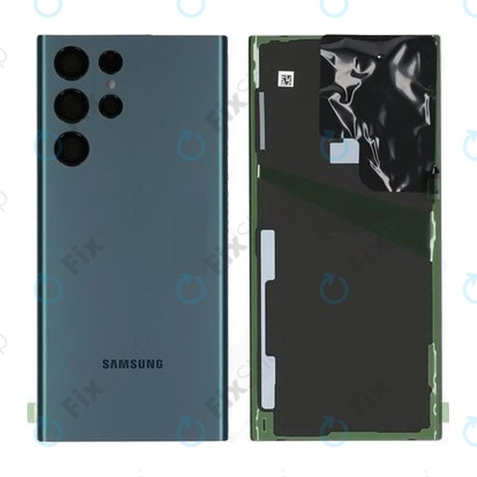 Капак на батерията за Samsung S22 Ultra S908B, GH82-27457D, зелен, Green, Genuine Service Pack