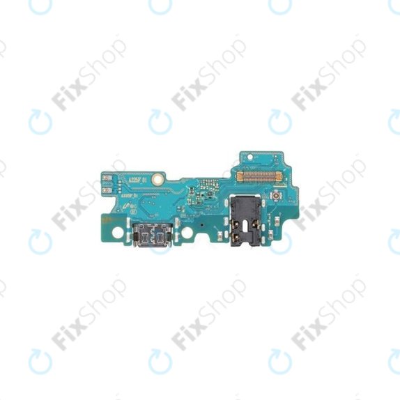 Зареждащ конектор PCB платка за Samsung A22 A225F, GH59-15487A, Genuine Service Pack