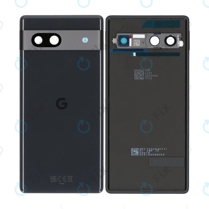 Заден капак за Google Pixel 7a, Charcoal, G949-00387-00, Genuine Service Pack