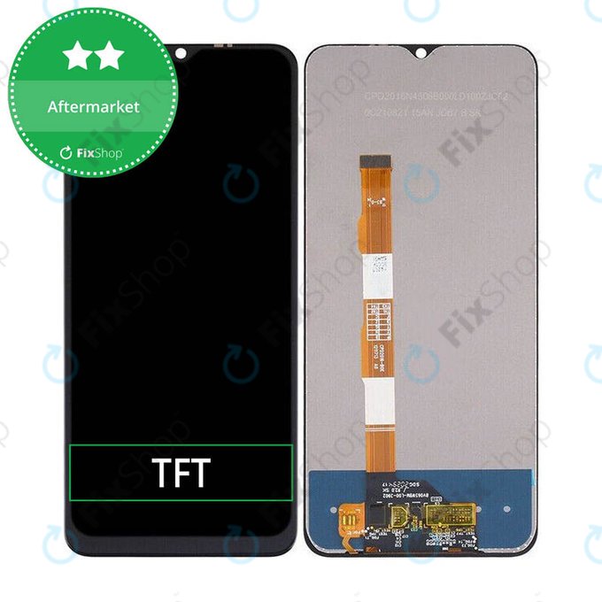 LCD дисплей за Vivo Y21 V2111, Тъчскрийн без рамка, TFT