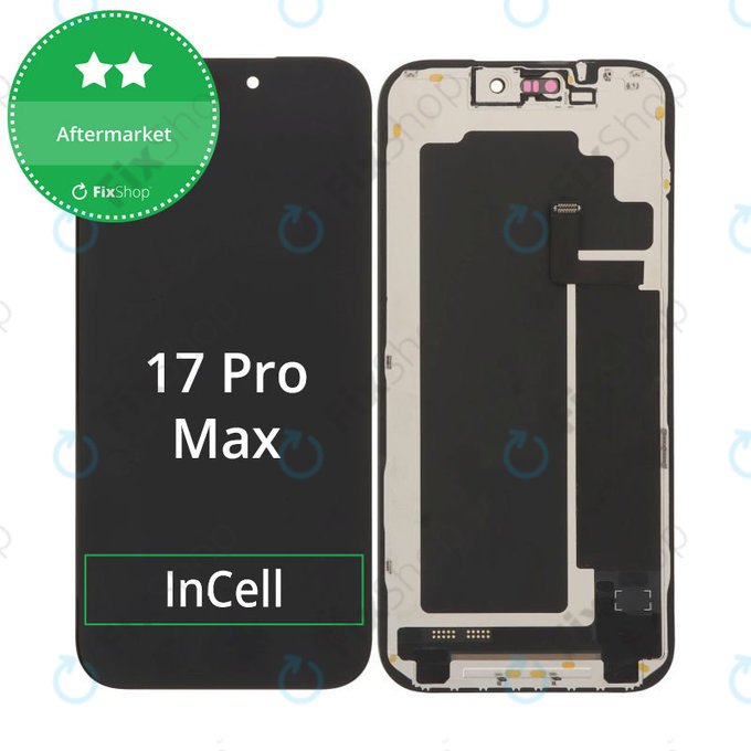 Дисплей In-Cell FHD за iPhone 17 Pro Max, Тъчскрийн с рамка