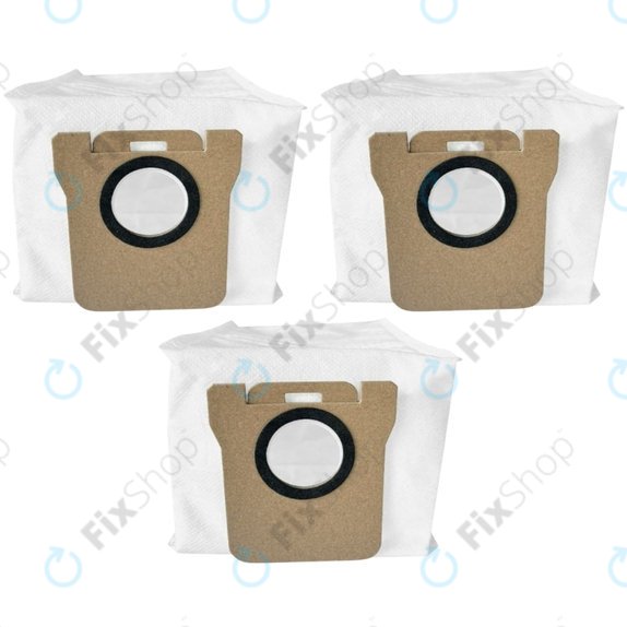 Торбичка за прах, 3 бр. за Xiaomi Dreame-series, Mi Robot Vacuum Mop X10, X10+, Mijia Omni-series