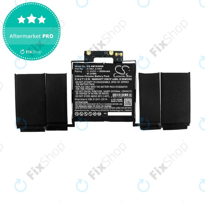 батерия за MacBook Pro 13" A1989 (2018 – 2019), A2251 (2020), A1964, 5050mAh, HQ