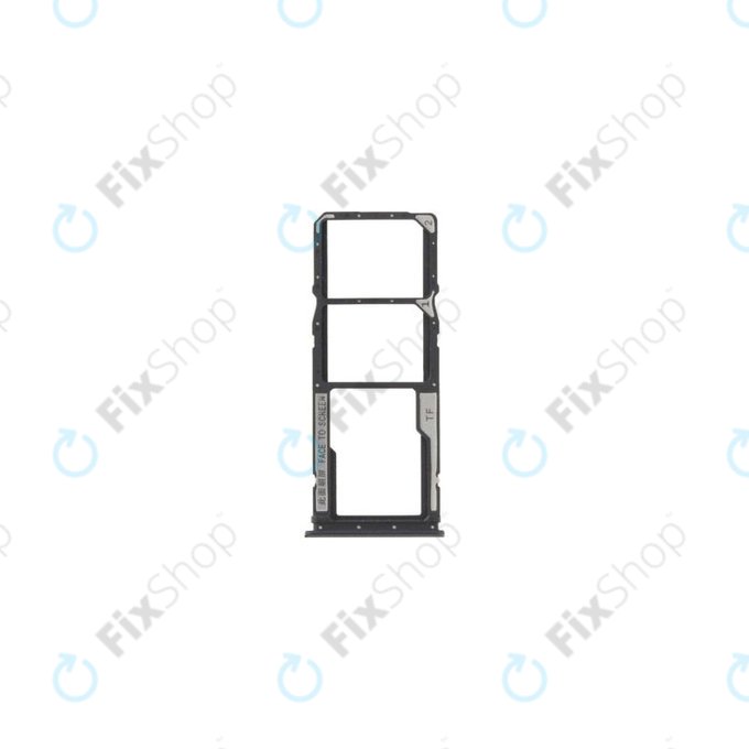 SIM with SD държач за Xiaomi Poco M3 Pro 5G, черен, Black