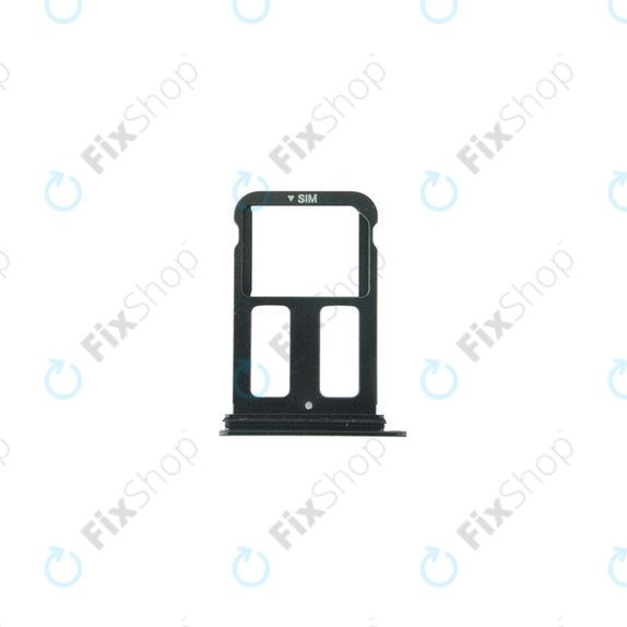 SIM държач за Huawei P20, 51661JAY, черен, Black, Genuine Service Pack