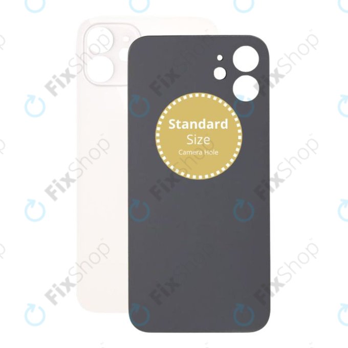 задния капак за iPhone 12, бял, White