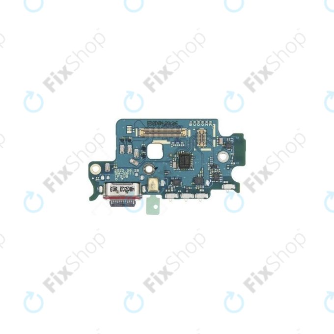 Зареждащ конектор PCB платка за Samsung S23 S911B, GH96-15629A, Genuine Service Pack