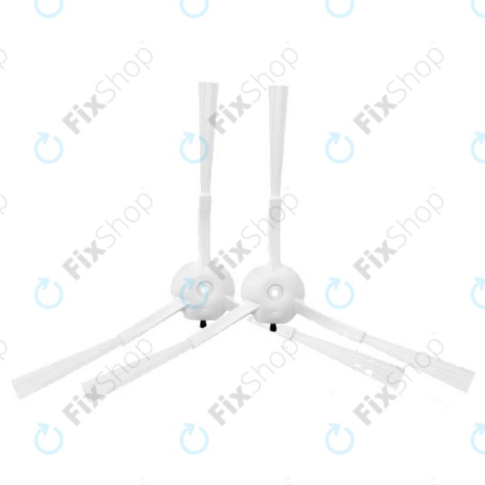 Странична четка за Xiaomi Roidmi EVA, бял, White, 2бр.