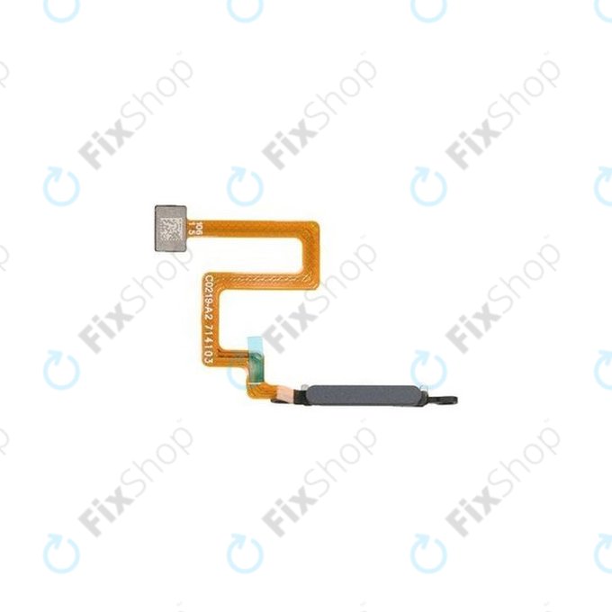 Сензор за пръстов отпечатък с гъвкав кабел за Samsung A22 5G A226B, GH81-20736A, черен, Black, Genuine Service Pack