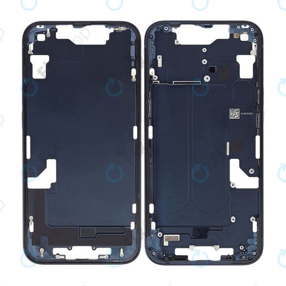 Средна рамка за iPhone 14, Midnight