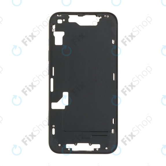 Средна рамка за iPhone 16e, Black