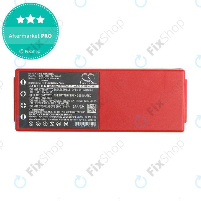 Батерия за HBC Radiomatic Spectrum, 2000mAh, Ni-MH, 6V, BA214061, HQ