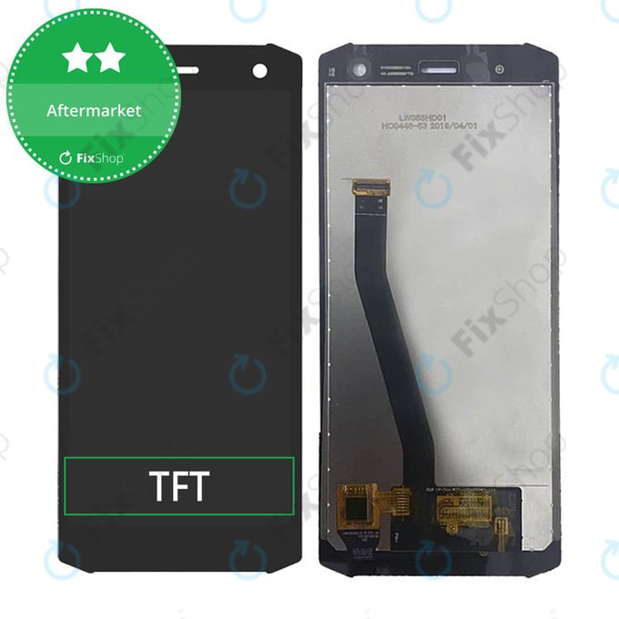 дисплей за myPhone Hammer Energy 2, Тъчскрийн без рамка, TFT