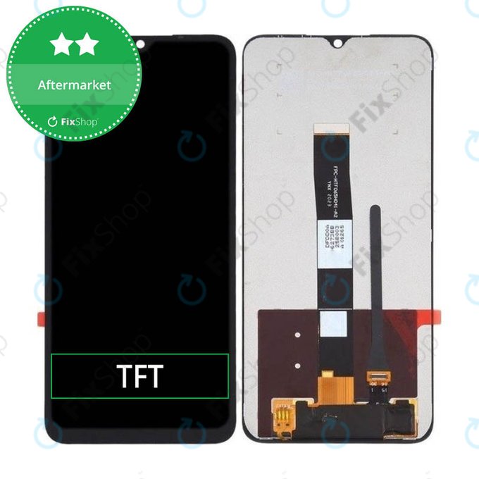 дисплей за Xiaomi Redmi 9C, Тъчскрийн без рамка, TFT